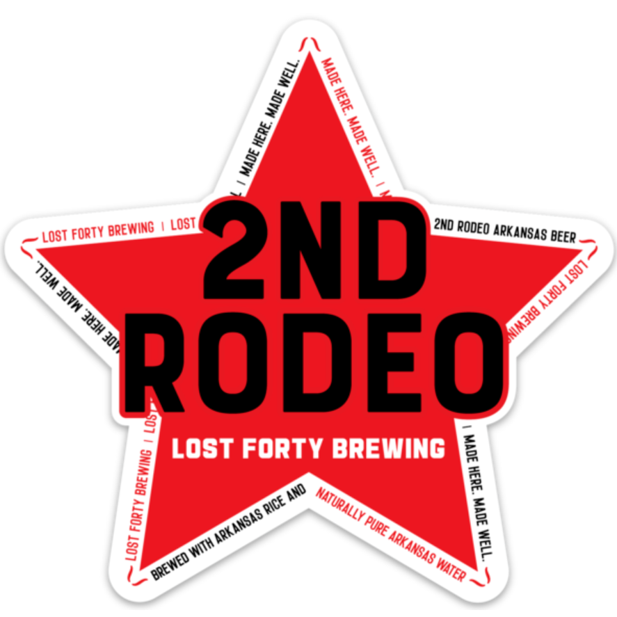 3"x3" 2nd Rodeo Sticker