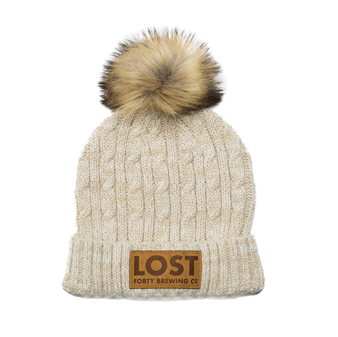 Lost Cabin Cable-Knit Beanie