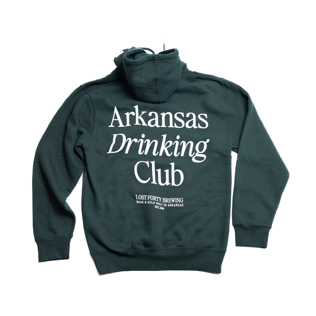 Arkansas Drinking Club Pullover Hoodie | 2 Colors