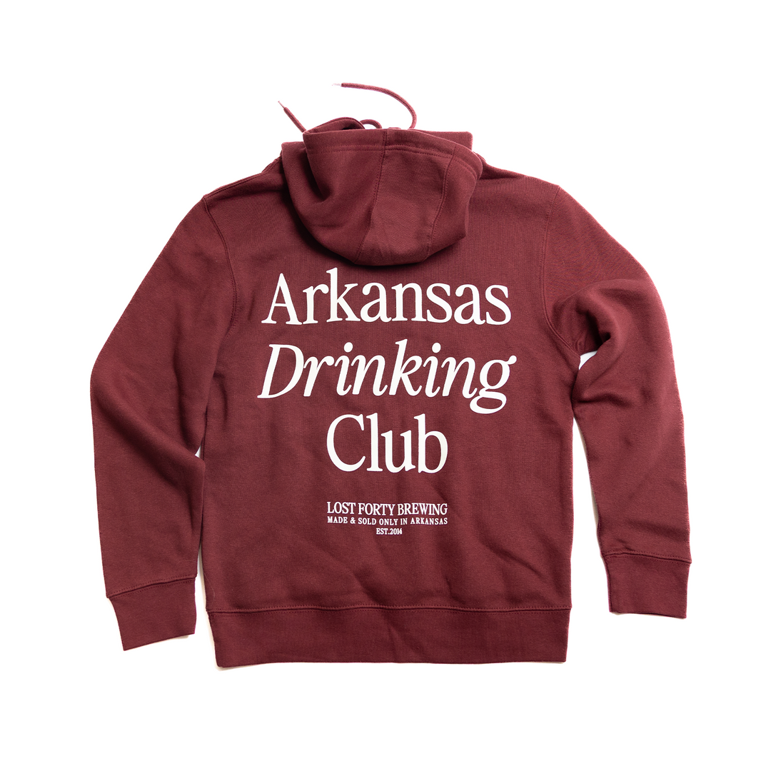 Arkansas Drinking Club Pullover Hoodie | 2 Colors