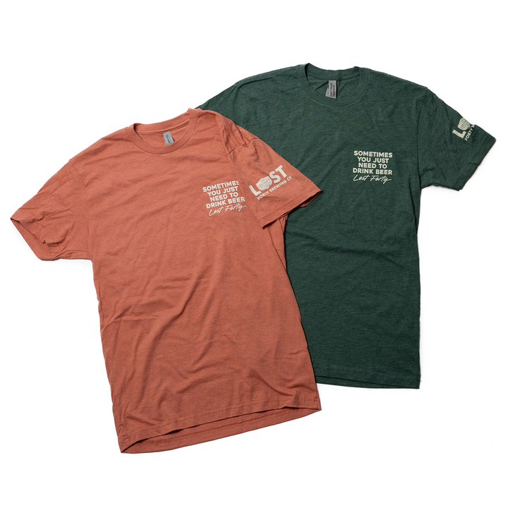 Sometimes Beer T-Shirt | 2 Colors