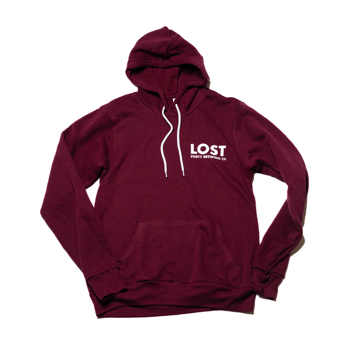 Wayfinder Maroon Pullover Hoodie