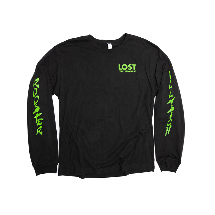Rooster Illusion Long Sleeve T-Shirt