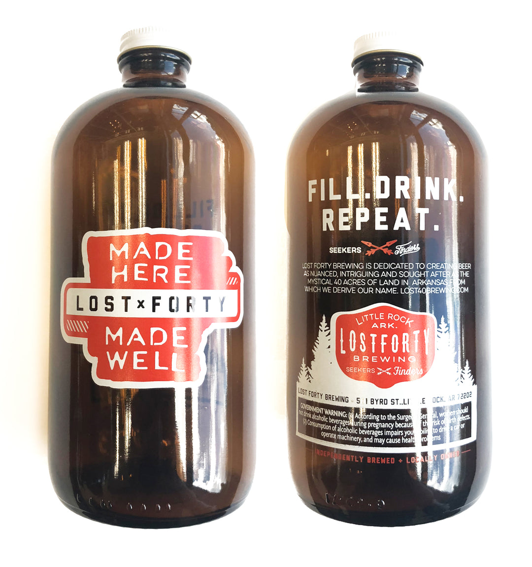 Made Here Made Well  | Lil' Growler - 32oz.