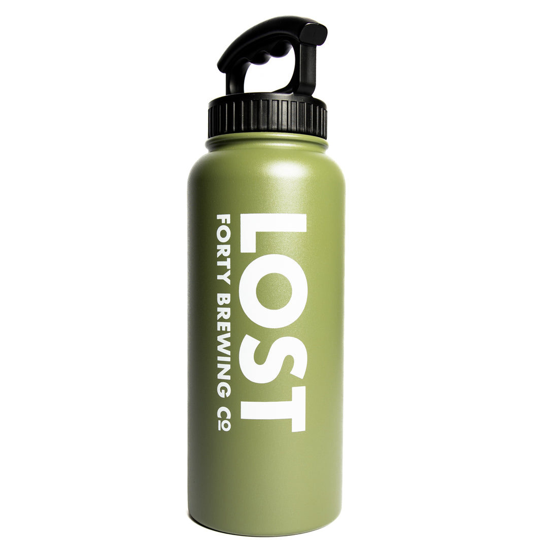 Lost Forty Double Insulated Stainless Steel 34oz Bottle