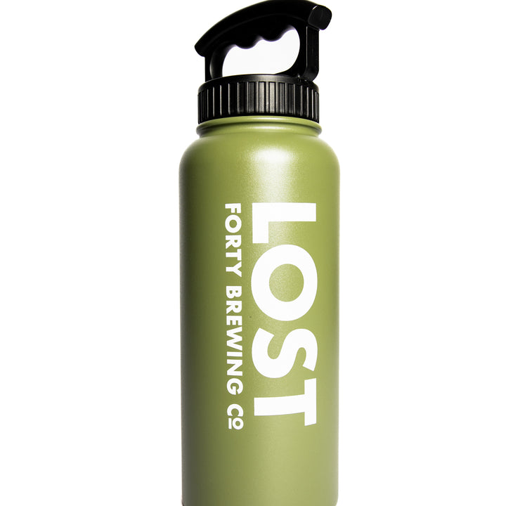 Lost Forty Double Insulated Stainless Steel 34oz Bottle